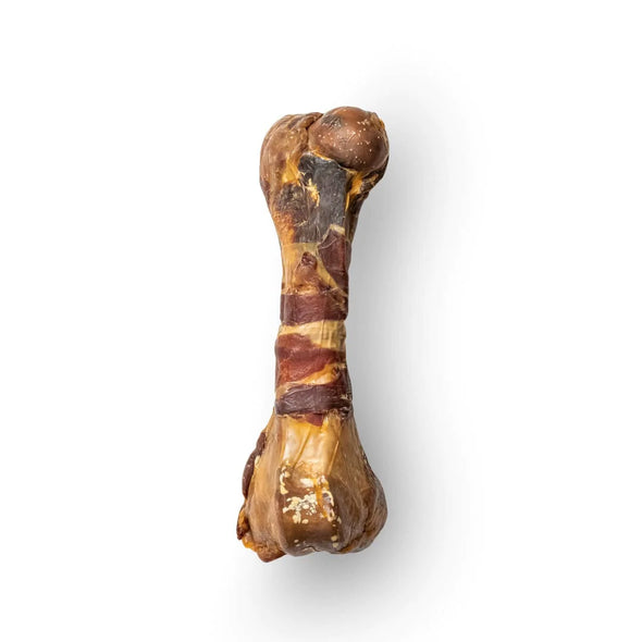 Ham Bone Serrano With Jamon | Tasty, Long Lasting, Single Ingredient, All-Natural Dog Chews |