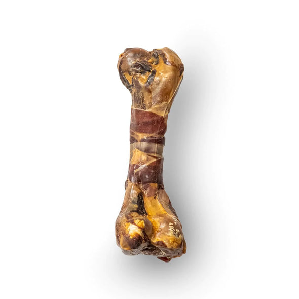 Ham Bone Serrano With Jamon | Tasty, Long Lasting, Single Ingredient, All-Natural Dog Chews |